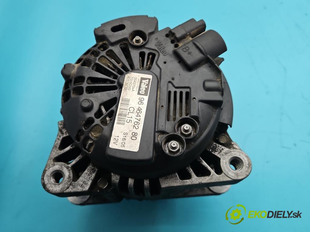Peugeot 206 1.4 hdi 68 HP manual 50 kW 1398 cm3 5- Alternator 9646476280 (Alternátor)