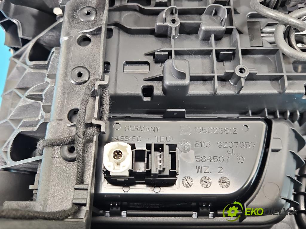 Bmw 3 F34 2013-2020 2.0d 190 HP automatic 140 kW 1999 cm3 5- operadlo 9207357 (Lakťová opierka)