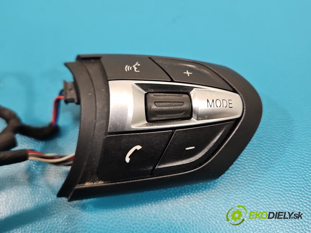 Bmw 3 F34 2013-2020 2.0d 190 HP automatic 140 kW 1999 cm3 5- prepínač multifunkční: řízení: 7849412 (Prepínacie páčky pod volantom)