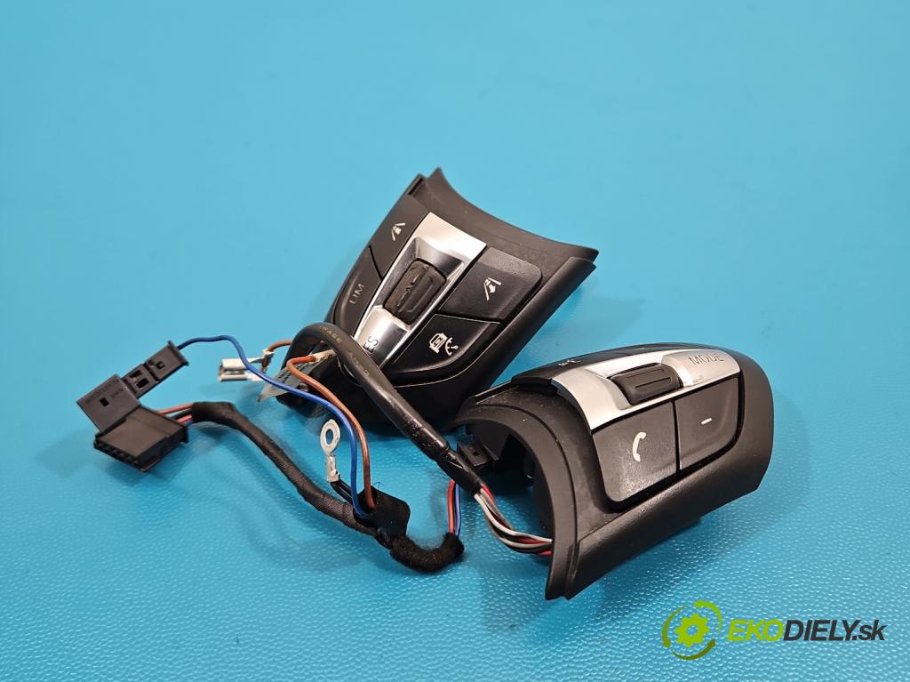 Bmw 3 F34 2013-2020 2.0d 190 HP automatic 140 kW 1999 cm3 5- prepínač multifunkční: řízení: 7849412 (Prepínacie páčky pod volantom)