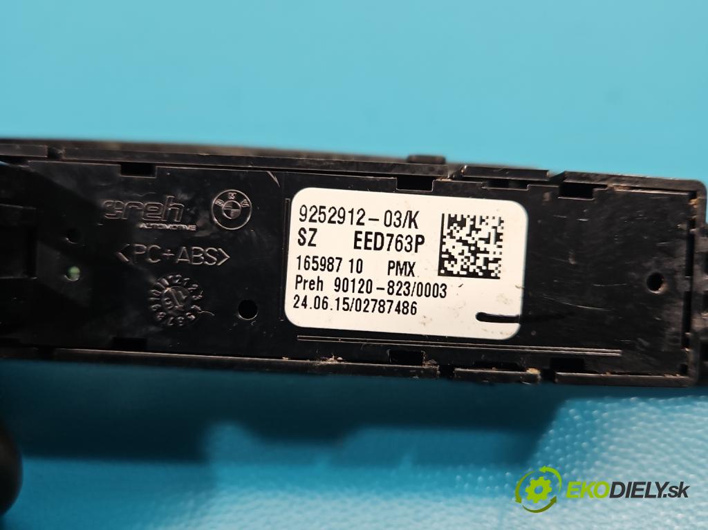Bmw 3 F34 2013-2020 2.0d 190 HP automatic 140 kW 1999 cm3 5- prepínač ostatné 9252912