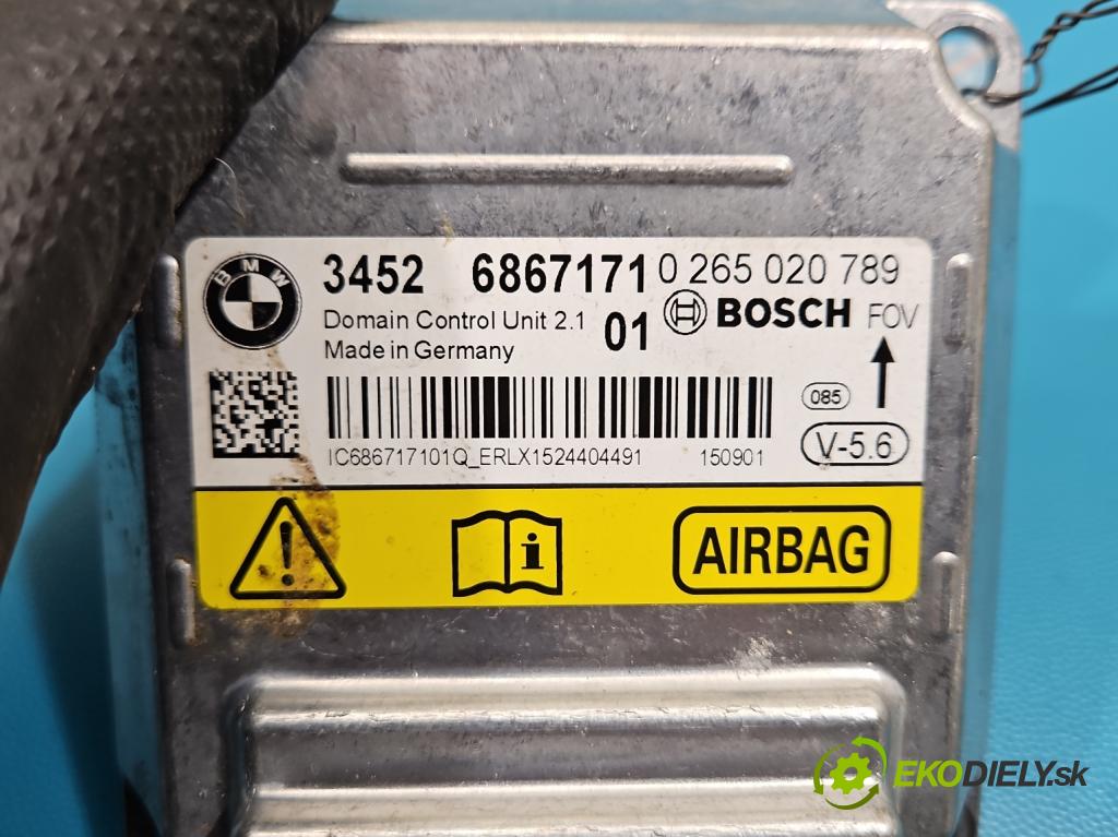 Bmw 3 F34 2013-2020 2.0d 190 HP automatic 140 kW 1999 cm3 5- riadiaca jednotka vankúše: 6867171