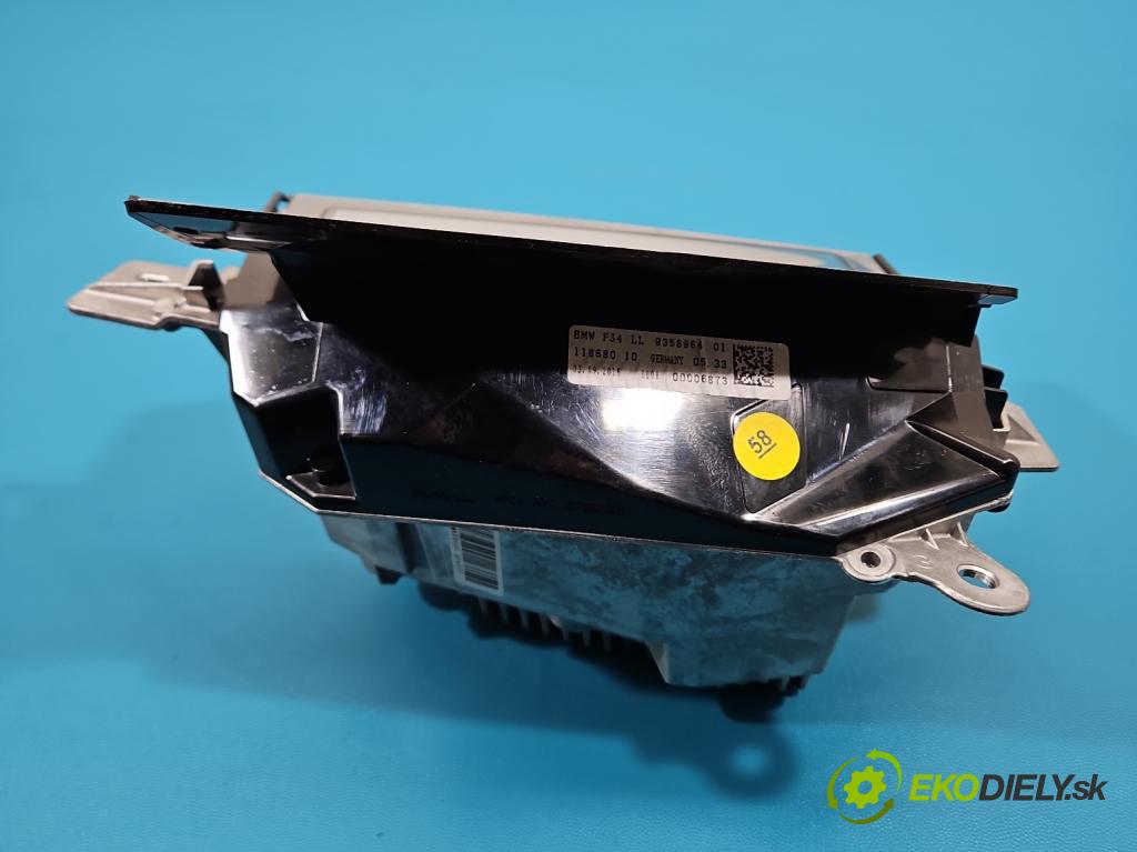 Bmw 3 F34 2013-2020 2.0d 190 HP automatic 140 kW 1999 cm3 5- Zobrazit: 9358964 (Prístrojová doska)