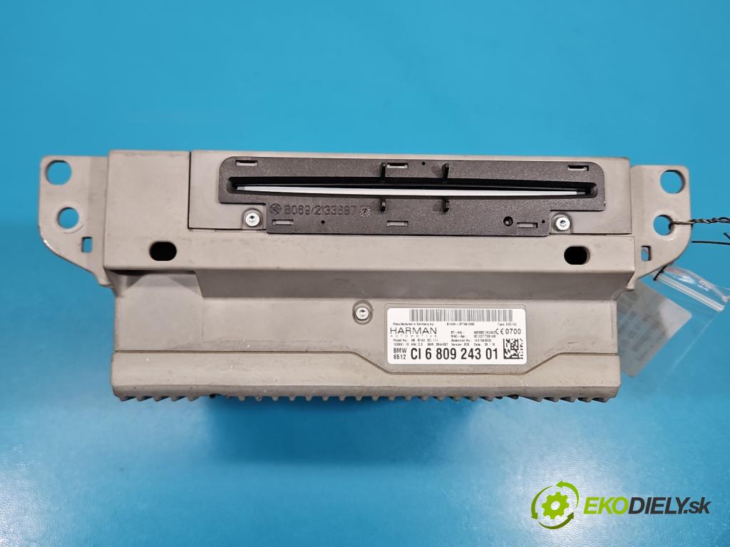Bmw 3 F34 2013-2020 2.0d 190 HP automatic 140 kW 1999 cm3 5- Radio originál 680924301