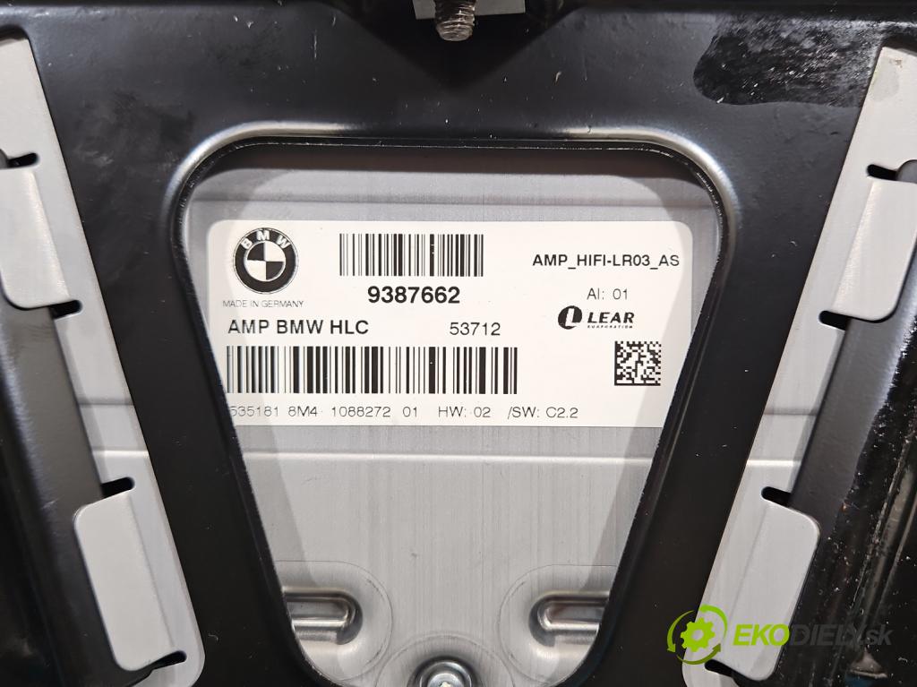 Bmw 3 F34 2013-2020 2.0d 190 HP automatic 140 kW 1999 cm3 5- Zesilovač: 9387662 (Zosilňovač)