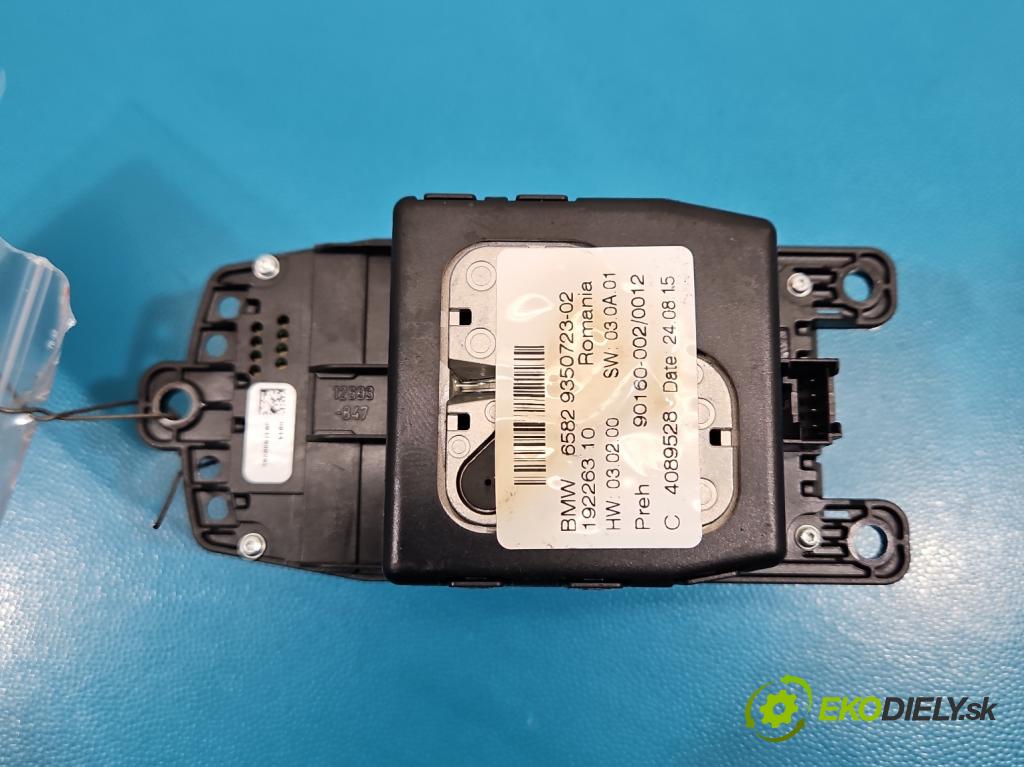 Bmw 3 F34 2013-2020 2.0d 190 HP automatic 140 kW 1999 cm3 5- prepínač rádio: navigácie 9350723