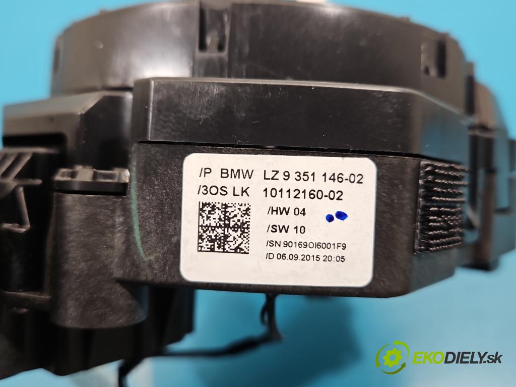 Bmw 3 F34 2013-2020 2.0d 190 HP automatic 140 kW 1999 cm3 5- prepínač komplex: 9351146 (Prepínacie páčky pod volantom)