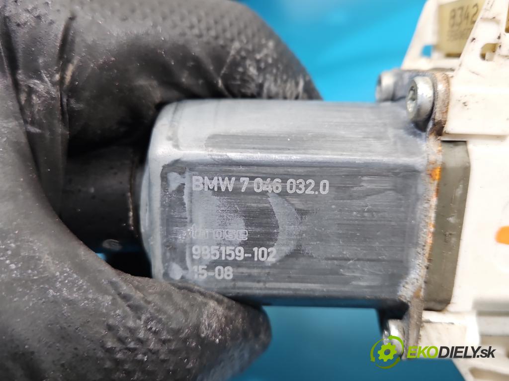 Bmw 3 F34 2013-2020 2.0d 190 HP automatic 140 kW 1999 cm3 5- mechanizmus okna predné pravý 0130822515