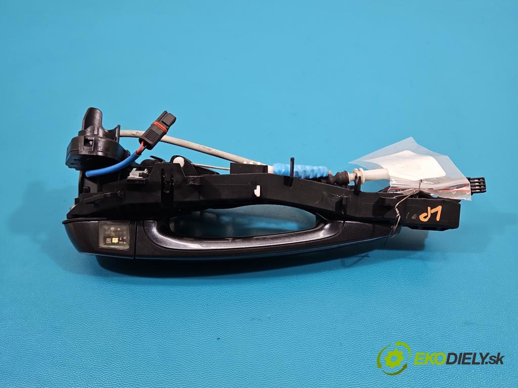 Bmw 3 F34 2013-2020 2.0d 190 HP automatic 140 kW 1999 cm3 5- rukoväť predné ľavé mimo: 7380547 (Kľučka dverí vonkajšia predná ľavá)