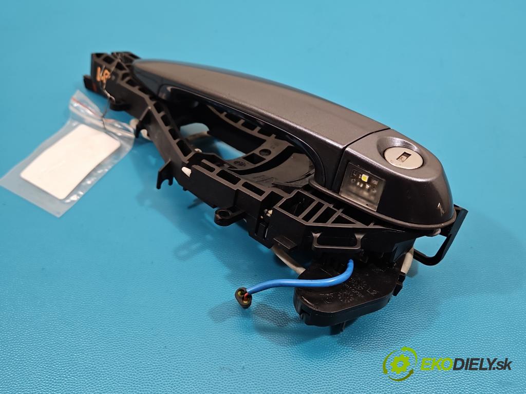 Bmw 3 F34 2013-2020 2.0d 190 HP automatic 140 kW 1999 cm3 5- rukoväť predné ľavé mimo: 7380547 (Kľučka dverí vonkajšia predná ľavá)