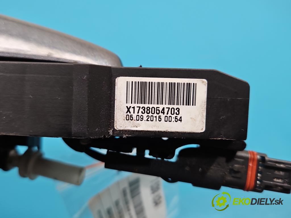 Bmw 3 F34 2013-2020 2.0d 190 HP automatic 140 kW 1999 cm3 5- rukoväť predné ľavé mimo: 7380547 (Kľučka dverí vonkajšia predná ľavá)