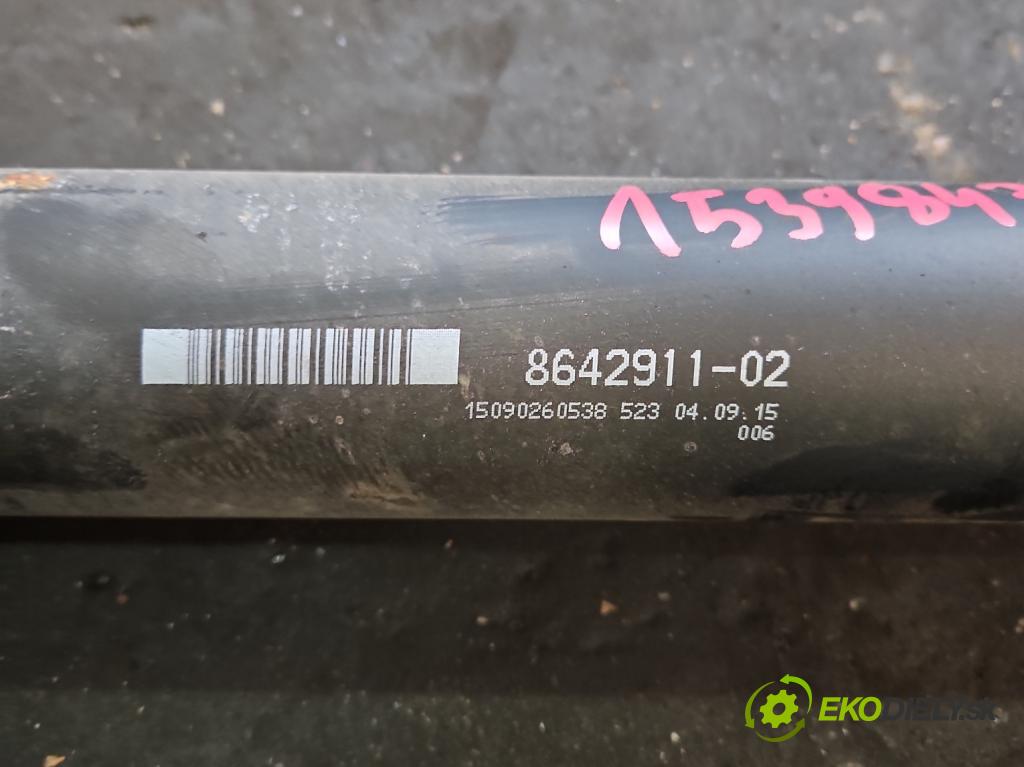 Bmw 3 F34 2013-2020 2.0d 190 HP automatic 140 kW 1999 cm3 5- Hřídel: zadné 8642911-02 (Kardaňový hriadeľ)