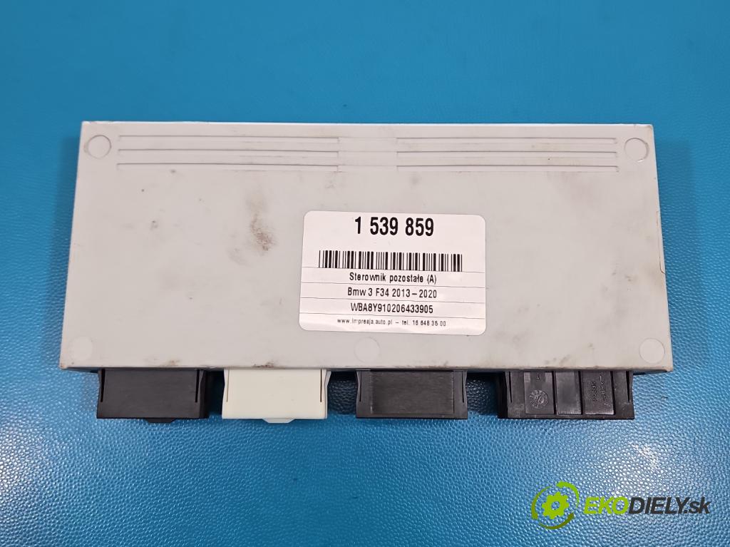 Bmw 3 F34 2013-2020 2.0d 190 HP automatic 140 kW 1999 cm3 5- riadiaca jednotka ostatné F005V01708