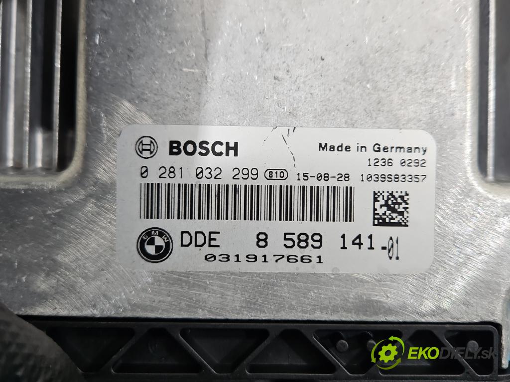 Bmw 3 F34 2013-2020 2.0d 190 HP automatic 140 kW 1999 cm3 5- riadiaca jednotka motora 0281032299