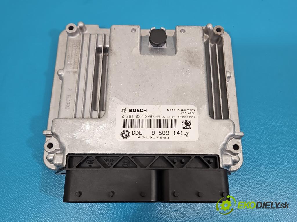 Bmw 3 F34 2013-2020 2.0d 190 HP automatic 140 kW 1999 cm3 5- riadiaca jednotka motora 0281032299