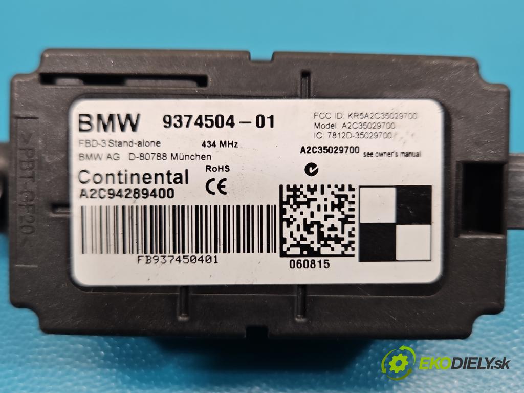 Bmw 3 F34 2013-2020 2.0d 190 HP automatic 140 kW 1999 cm3 5- riadiaca jednotka motora 0281032299