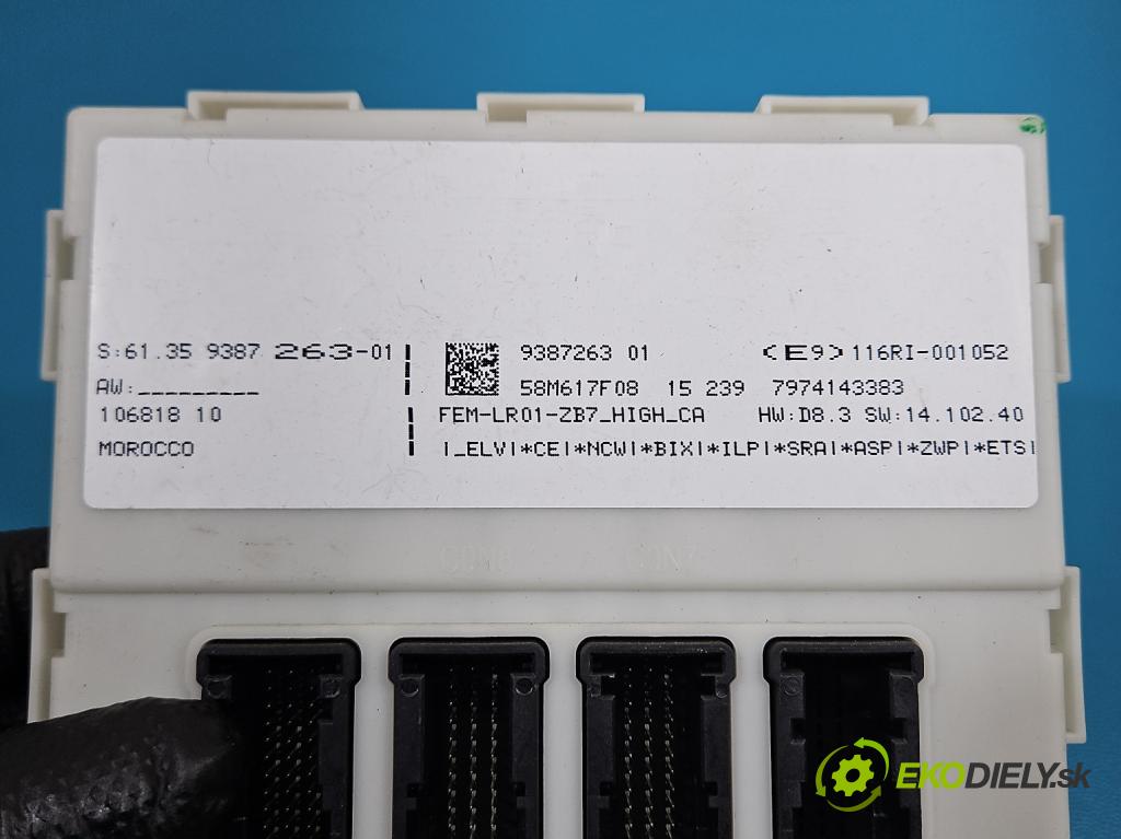 Bmw 3 F34 2013-2020 2.0d 190 HP automatic 140 kW 1999 cm3 5- riadiaca jednotka motora 0281032299
