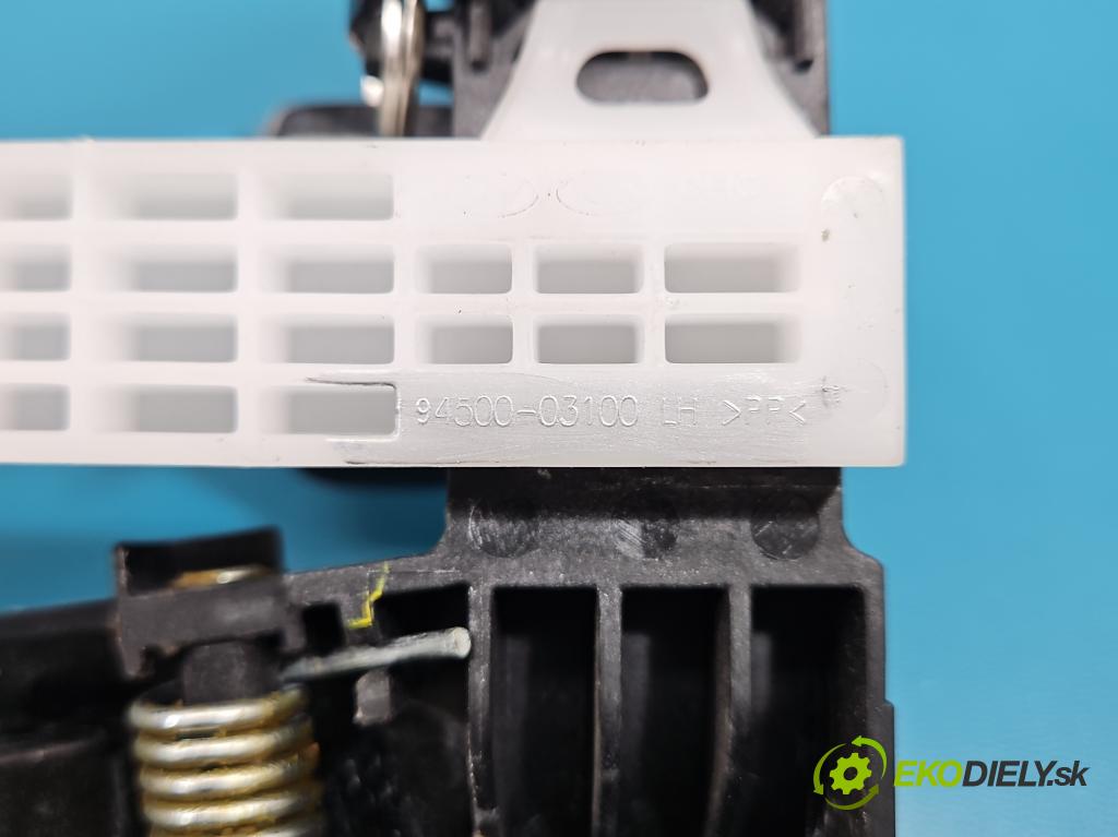 Kia Ceed III 2018- 1.5 160 HP automatic 117.5 kW 1482 cm3 5- rukoväť predné ľavé mimo: 94500-03100 (Kľučka dverí vonkajšia predná ľavá)