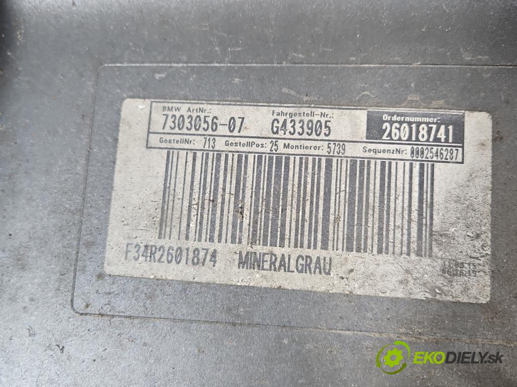 Bmw 3 F34 2013-2020 2.0d 190 HP automatic 140 kW 1999 cm3 5- lišta práh: pravé 7303056-07 (Lišta prahová)