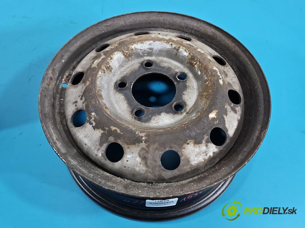 Renault Master II 1998-2010 2.5 dci 120 HP manual 88 kW 2464 cm3 5- Felga oceľový 16
