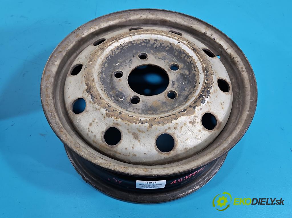 Renault Master II 1998-2010 2.5 dci 120 HP manual 88 kW 2464 cm3 5- Felga oceľový 16