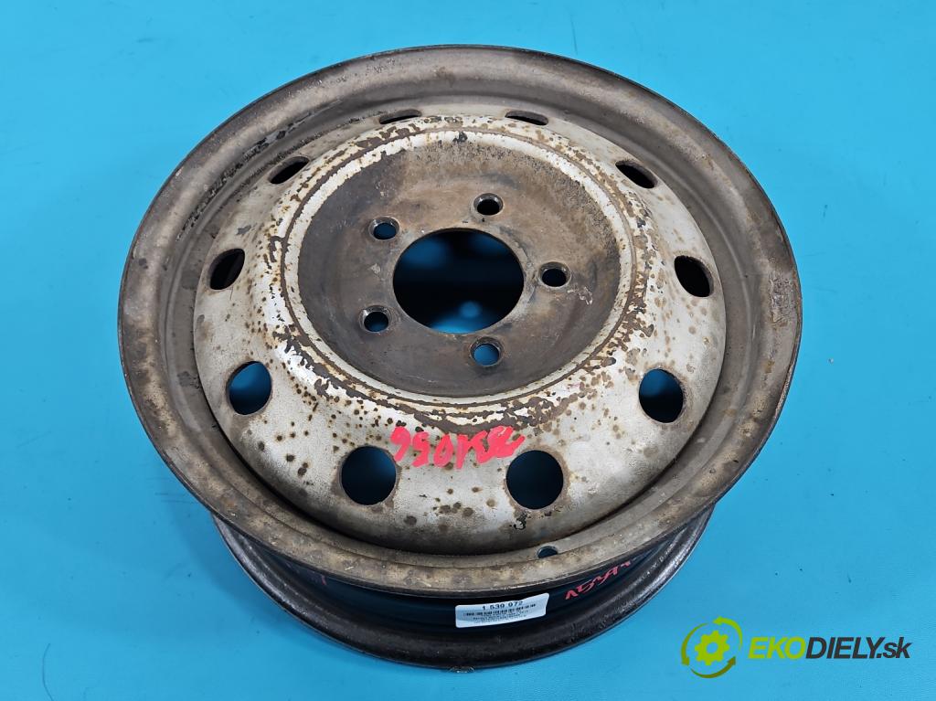 Renault Master II 1998-2010 2.5 dci 120 HP manual 88 kW 2464 cm3 5- Felga oceľový 16
