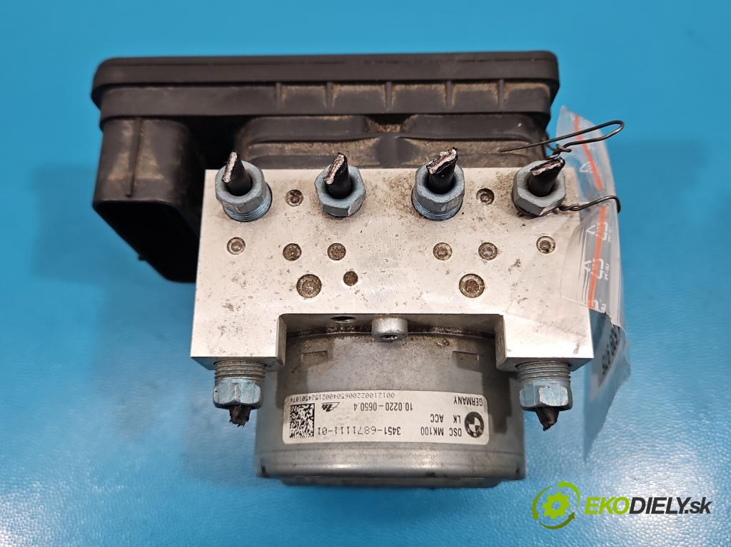 Bmw 3 F34 2013-2020 2.0d 190 HP automatic 140 kW 1999 cm3 5- čerpadlo abs 6871111 (Pumpa ABS)