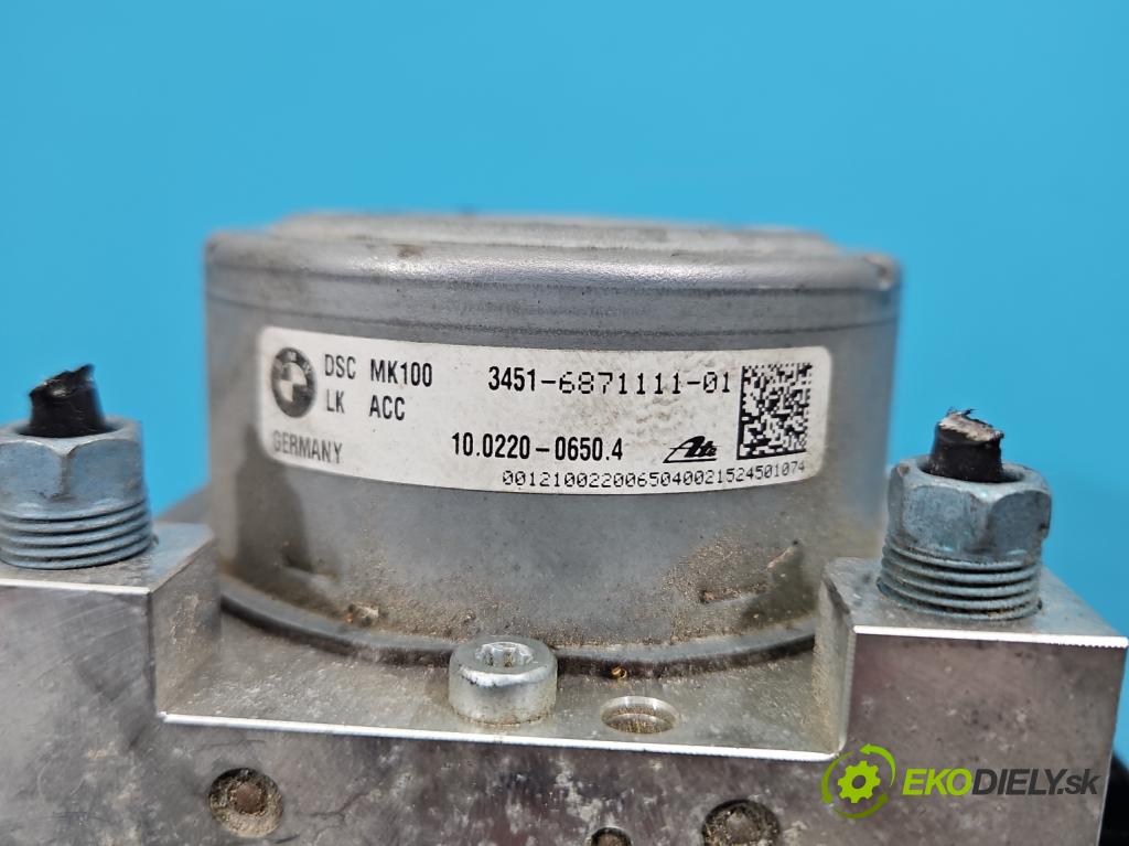 Bmw 3 F34 2013-2020 2.0d 190 HP automatic 140 kW 1999 cm3 5- čerpadlo abs 6871111 (Pumpa ABS)