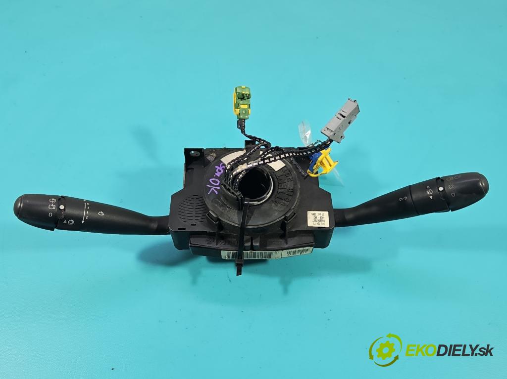 Peugeot 206 1.4 hdi 68 HP manual 50 kW 1398 cm3 5- prepínač komplex: 96605679XT (Prepínacie páčky pod volantom)