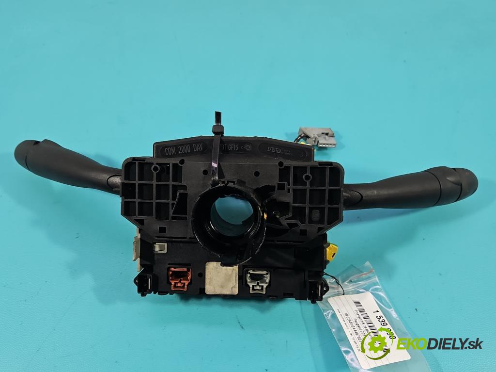 Peugeot 206 1.4 hdi 68 HP manual 50 kW 1398 cm3 5- prepínač komplex: 96605679XT (Prepínacie páčky pod volantom)