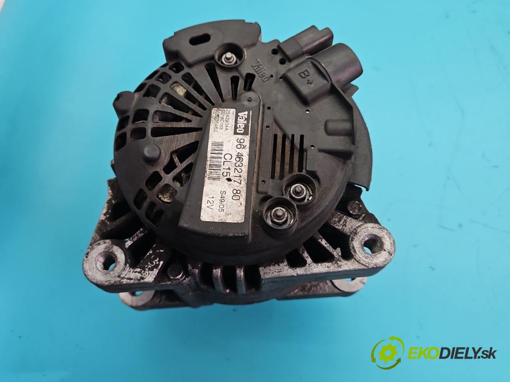 Peugeot 206 1.4 hdi 68 HP manual 50 kW 1398 cm3 5- Alternator 9646321780 (Alternátor)