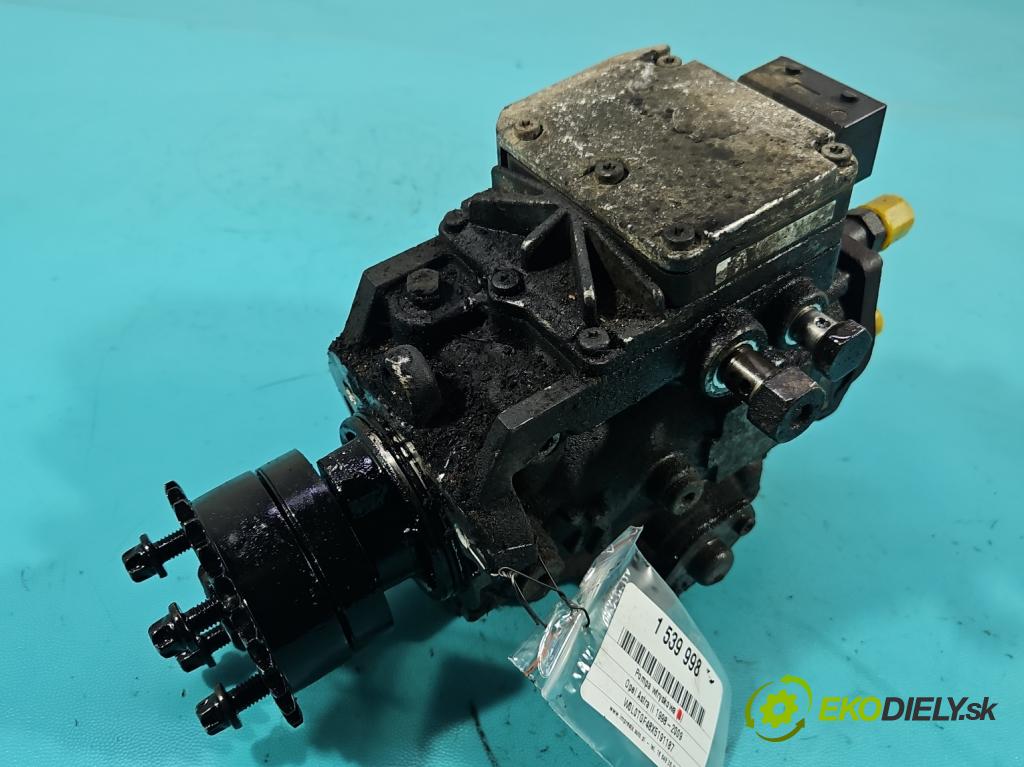 Opel Astra II 1998-2009 2.0 dtl 82 HP manual 60 kW 1994 cm3 5- čerpadlo vstrekovacia 0470504003 (Vstrekovacie čerpadlo)