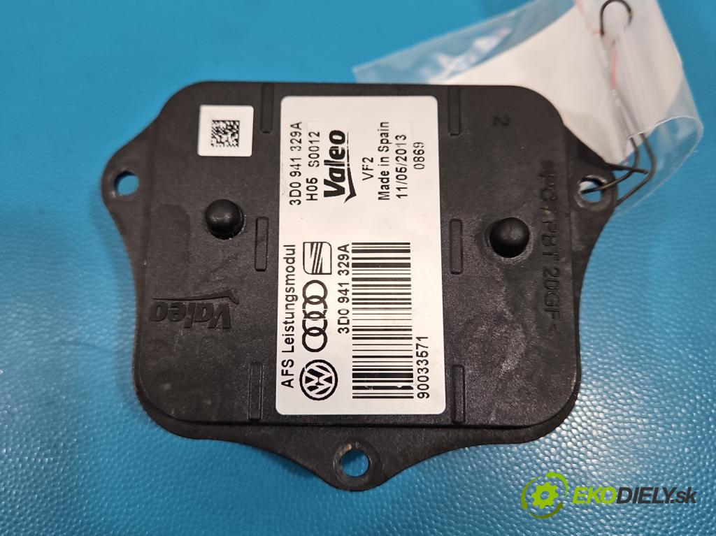 Audi Q5 2008-2016 2.0 TFSI 224 hp automatic 165 kW 1984 cm3 5- měnič xenon 3D0941329A (Řídící jednotka xenonu)