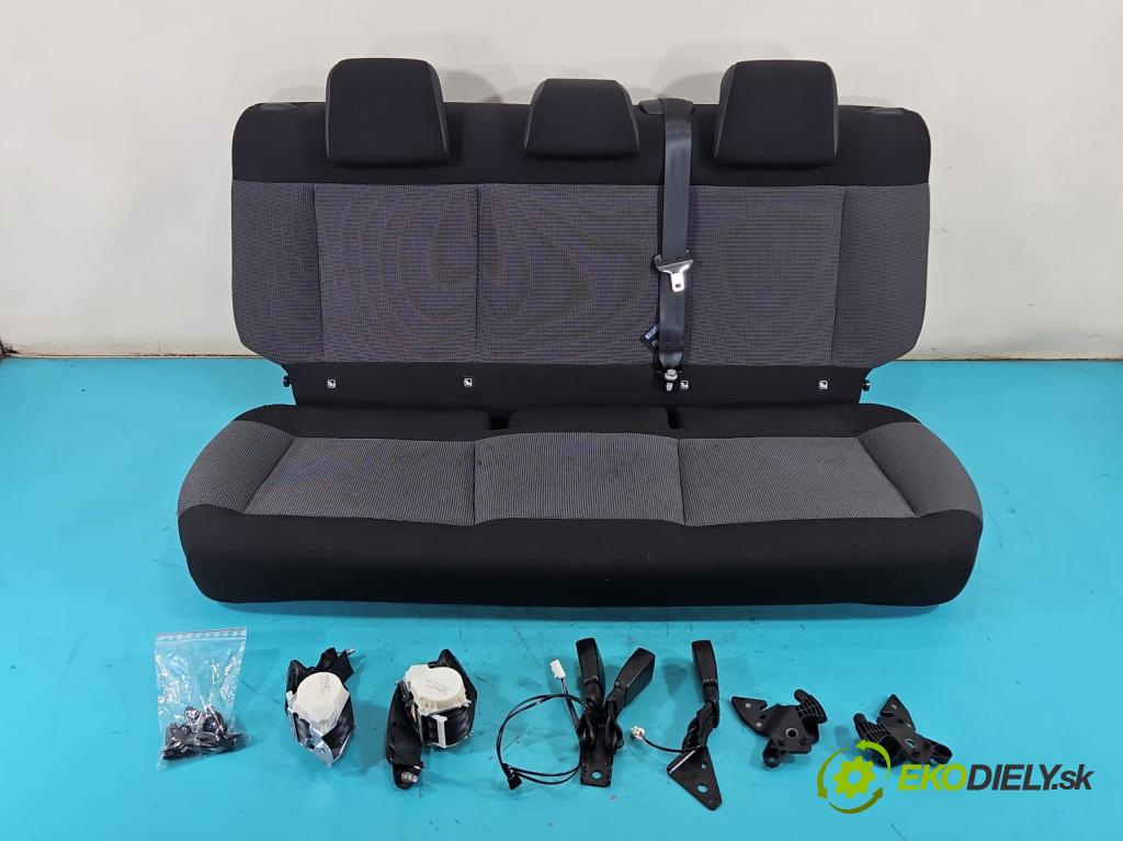 Citroen C4 Cactus 2014-2020 1.6 hdi 92 HP automatic 68 kW 1560 cm3 5- Pohovka: zadné  (Sedadlo)