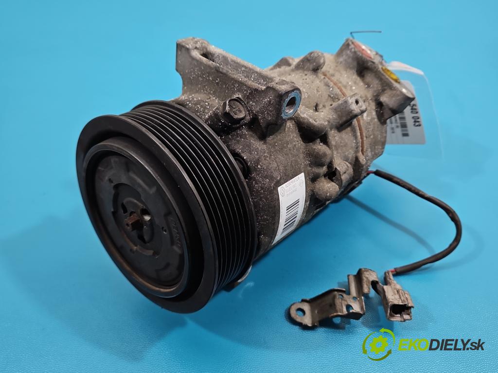 Renault Megane III 2008-2016 1.4 TCE: 131 hp manual 96 kW 1397 cm3 5- Kompresor: klíma 8200958328 (Kompresor klimatizace)