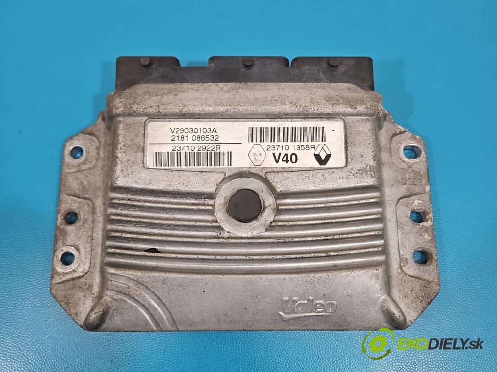 Renault Megane III 2008-2016 1.4 TCE: 131 HP manual 96 kW 1397 cm3 5- riadiaca jednotka motora 237101358R