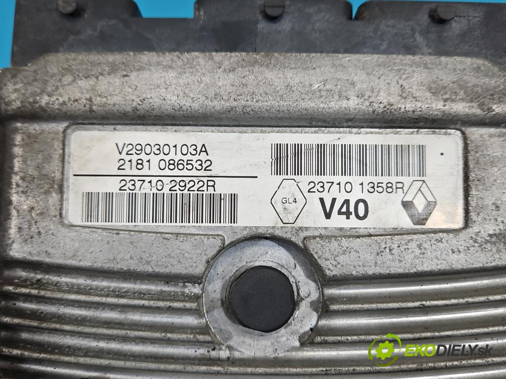 Renault Megane III 2008-2016 1.4 TCE: 131 HP manual 96 kW 1397 cm3 5- riadiaca jednotka motora 237101358R