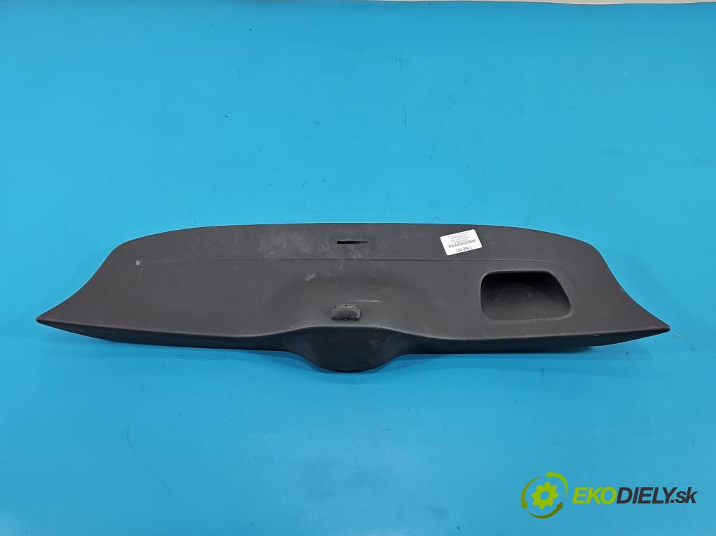 Skoda Citigo 2011-2019 1.0 MPI 60 HP manual 44 kW 999 cm3 5- Čalounictví: kufrové dvere 1S0867601C