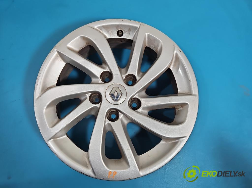 Renault Megane III 2008-2016 1.4 TCE: 131 HP manual 96 kW 1397 cm3 5- Disk hliník 16" komplet 403004042R