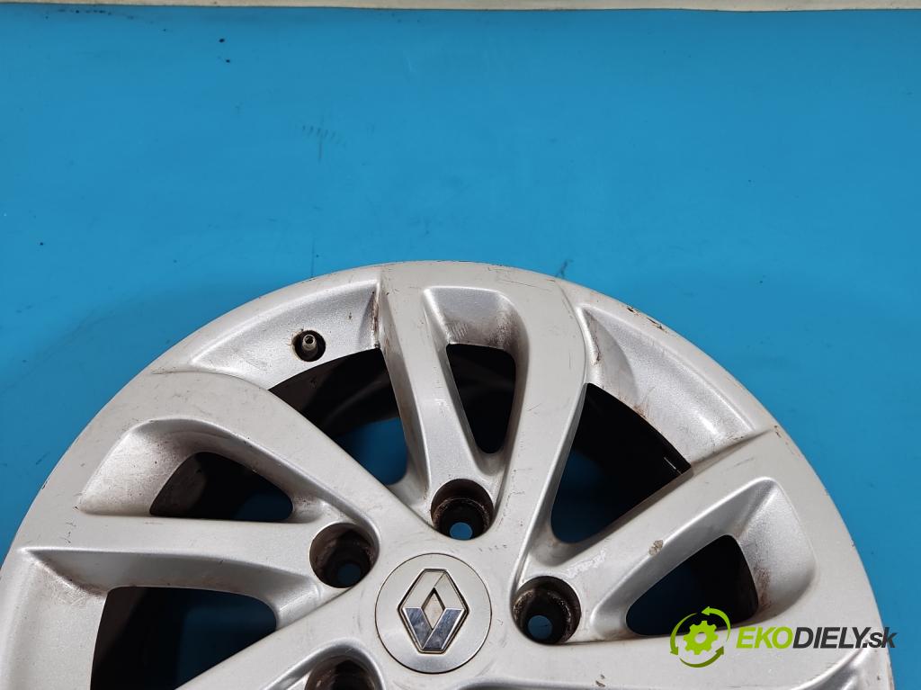 Renault Megane III 2008-2016 1.4 TCE: 131 HP manual 96 kW 1397 cm3 5- Disk hliník 16" komplet 403004042R