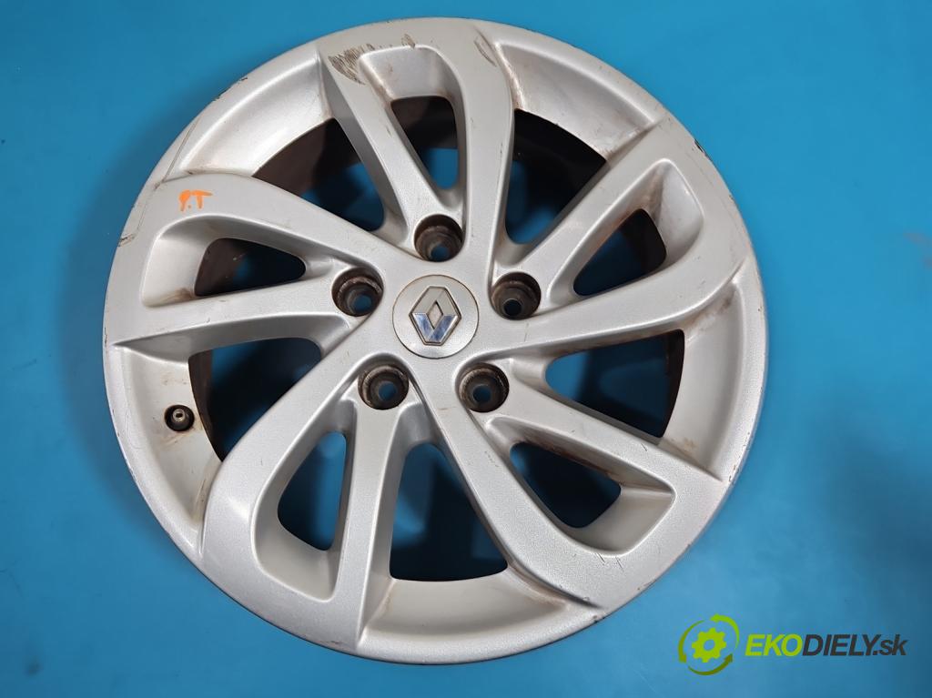 Renault Megane III 2008-2016 1.4 TCE: 131 HP manual 96 kW 1397 cm3 5- Disk hliník 16" komplet 403004042R