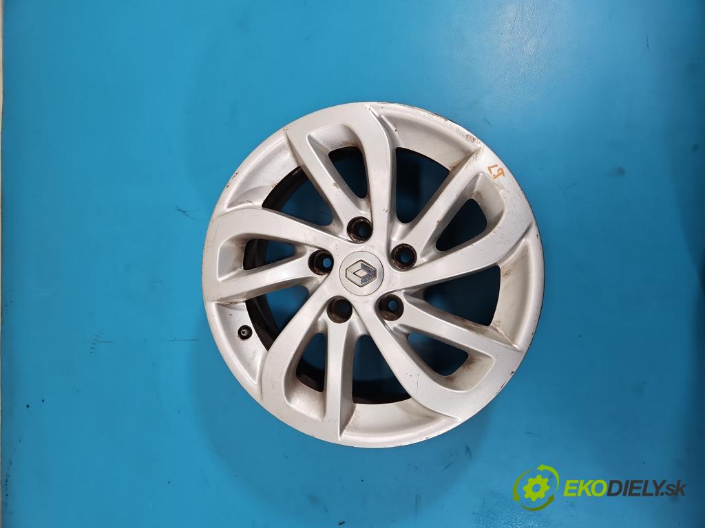 Renault Megane III 2008-2016 1.4 TCE: 131 HP manual 96 kW 1397 cm3 5- Disk hliník 16" komplet 403004042R