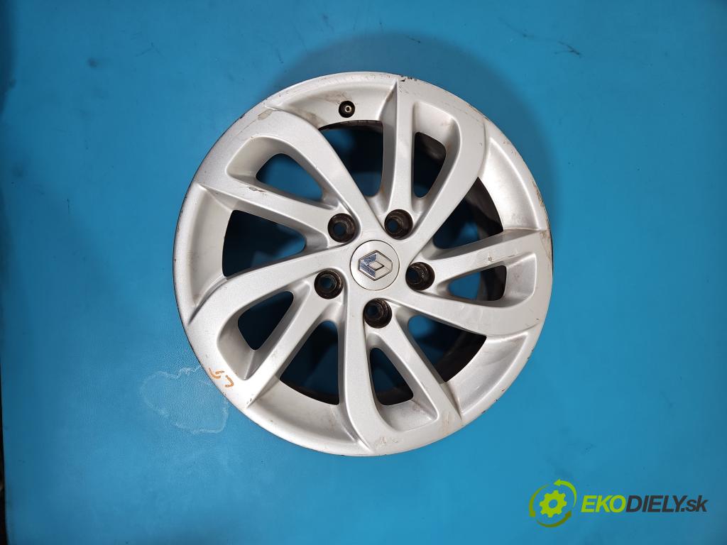 Renault Megane III 2008-2016 1.4 TCE: 131 HP manual 96 kW 1397 cm3 5- Disk hliník 16" komplet 403004042R