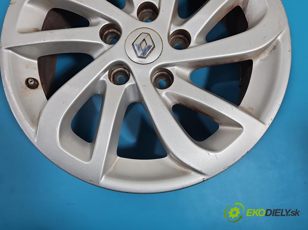 Renault Megane III 2008-2016 1.4 TCE: 131 HP manual 96 kW 1397 cm3 5- Disk hliník 16" komplet 403004042R