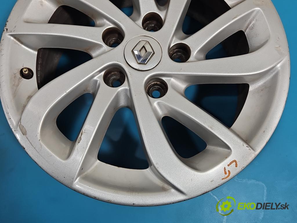 Renault Megane III 2008-2016 1.4 TCE: 131 HP manual 96 kW 1397 cm3 5- Disk hliník 16" komplet 403004042R