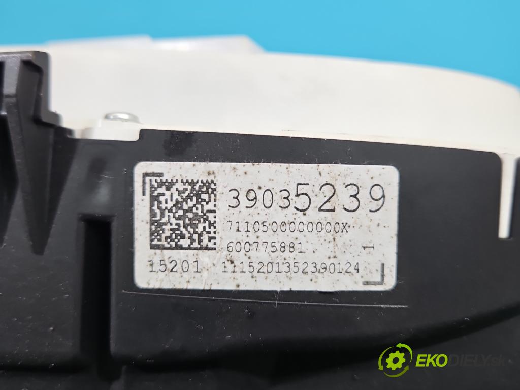 Opel Astra V  2015-2022 1.4 T 125 HP manual 92 kW 1399 cm3 5- prístrojovka/ budíky 39035239 (Prístrojová doska)