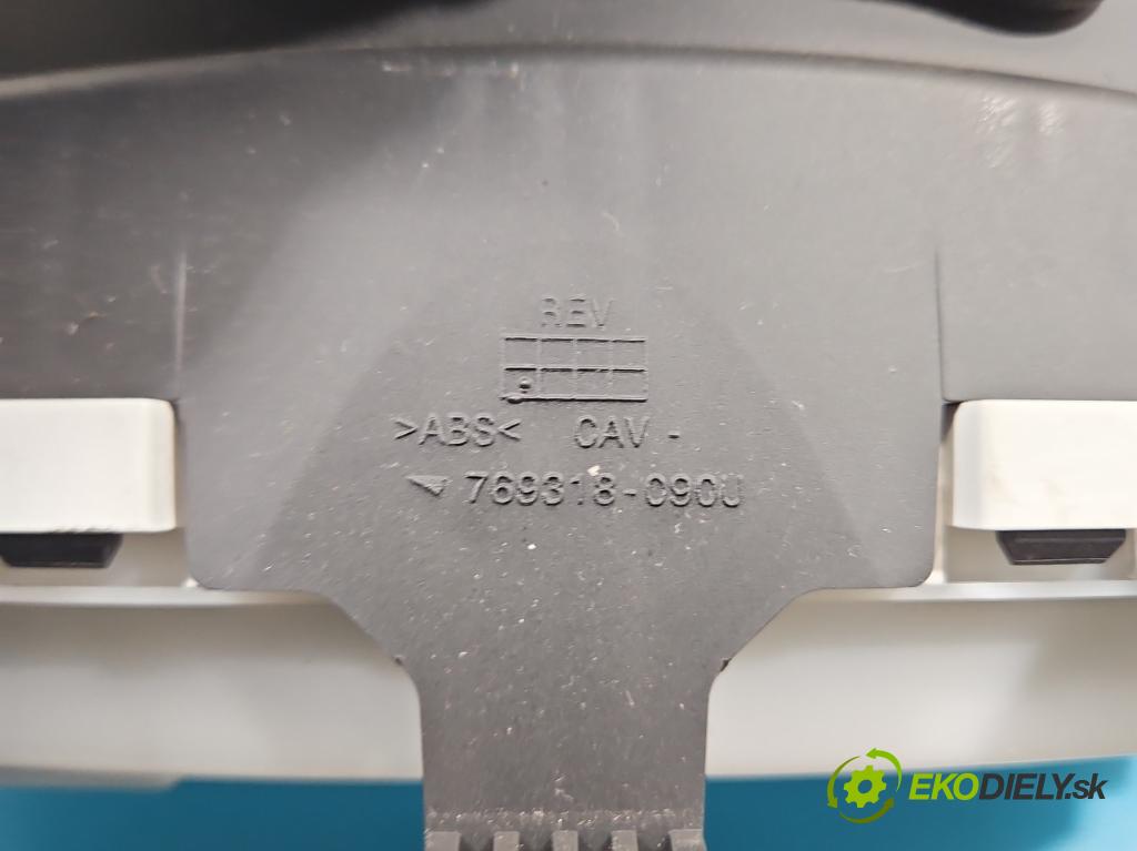 Opel Astra V  2015-2022 1.4 T 125 HP manual 92 kW 1399 cm3 5- prístrojovka/ budíky 39035239 (Prístrojová doska)