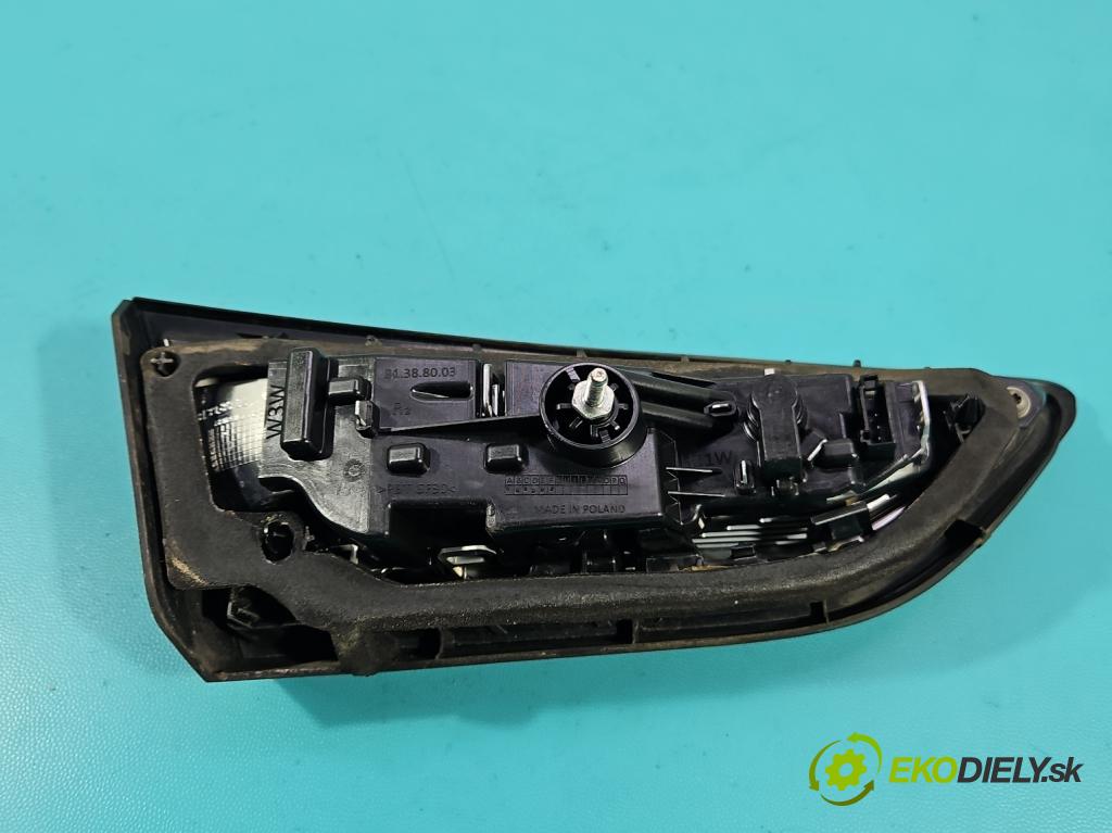 Opel Astra V  2015-2022 1.4 T 125 HP manual 92 kW 1399 cm3 5- svetlo / reflektor zadné pravé 13401163 (Kľučka dverí ostatné)