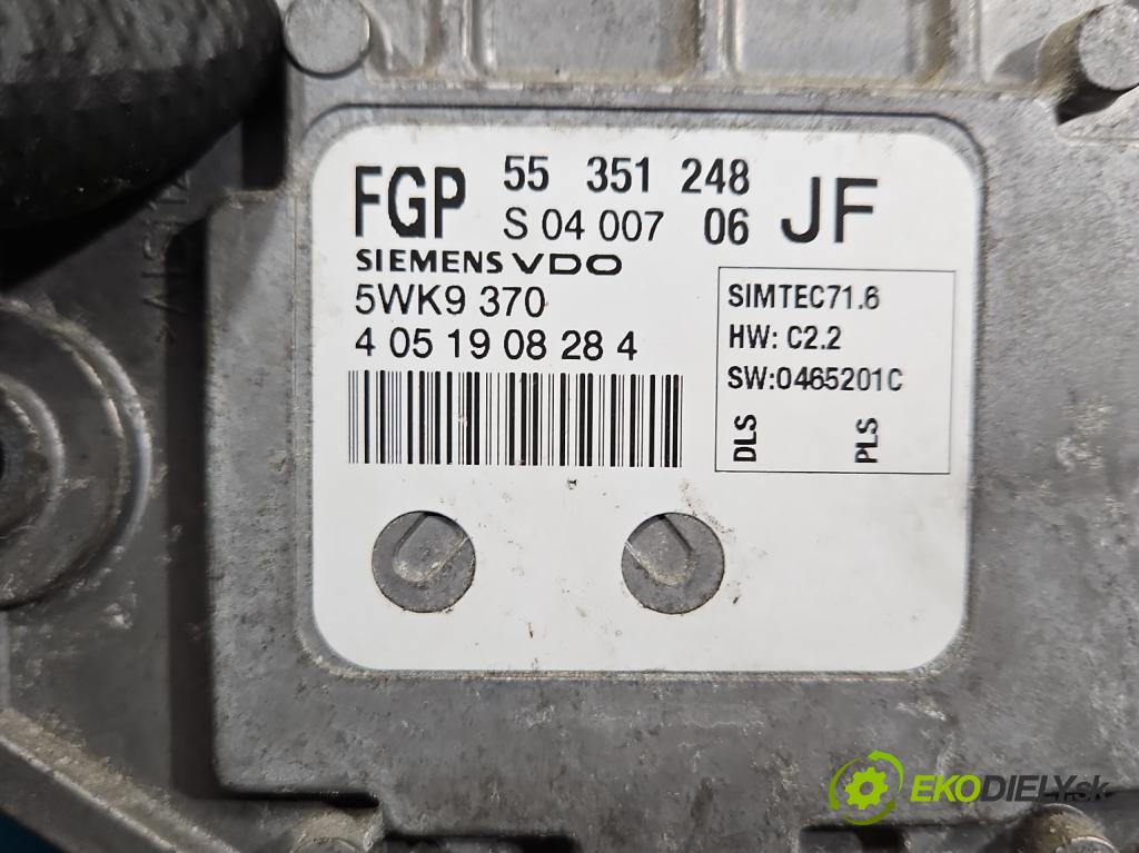 Opel Astra III 2004-2014 1.8 16V 125 HP automatic 92 kW 1796 cm3 5- riadiaca jednotka motora 55351248