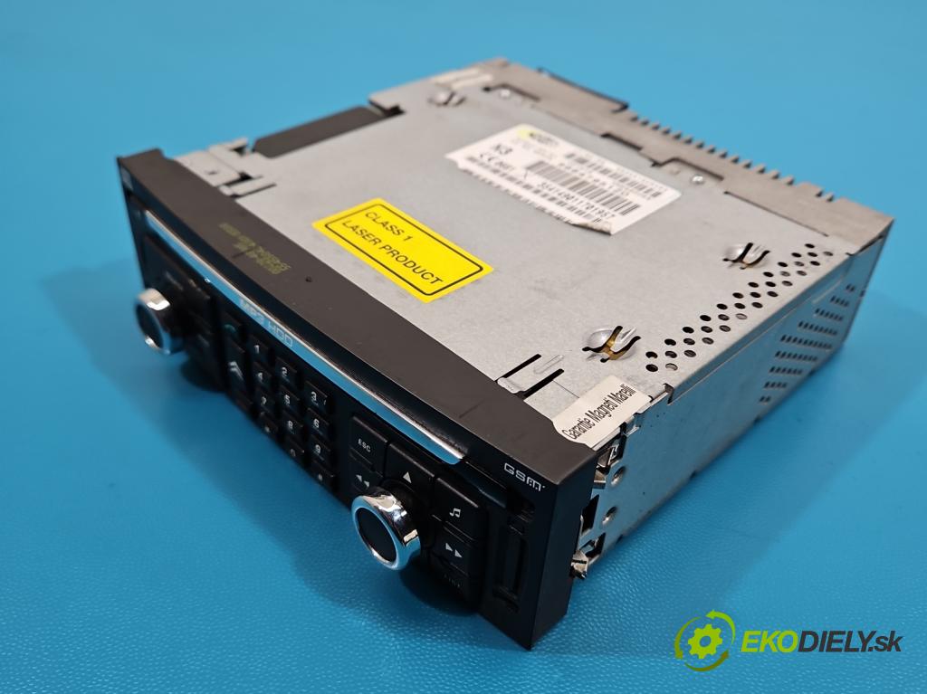 Citroen C5 II 2008-2017 2.0 hdi 136 HP automatic 100 kW 1997 cm3 4- Radio originál 96647951ZD